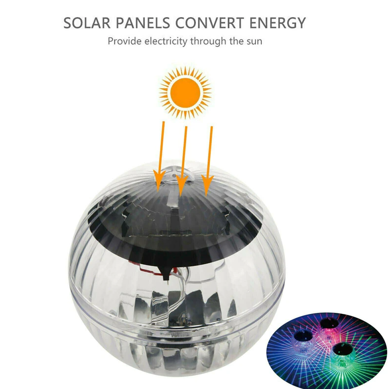 Solar Pool LED Light